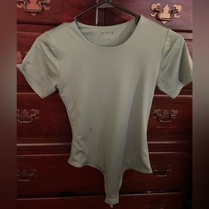 Light Green SWS contour short sleeved bodysuit